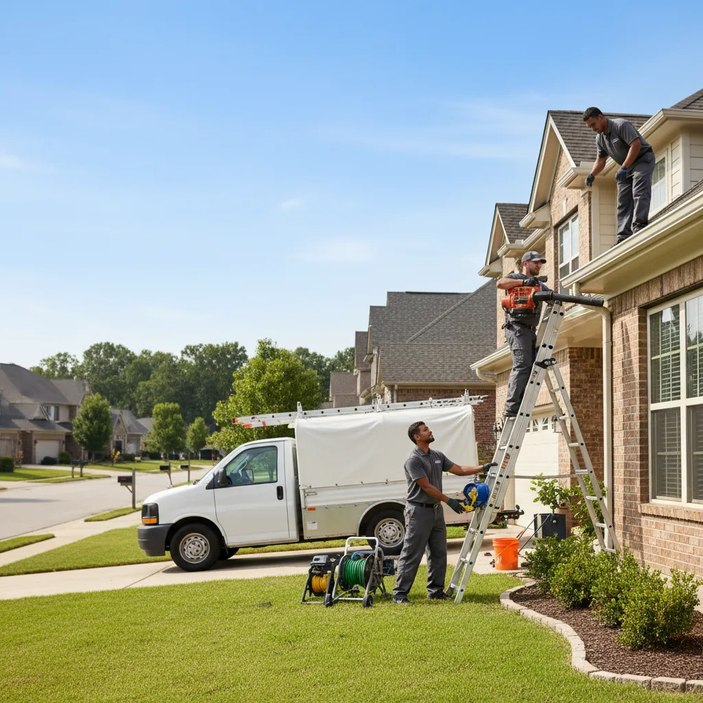 Home Gutter Service in South Charleston, OH near me